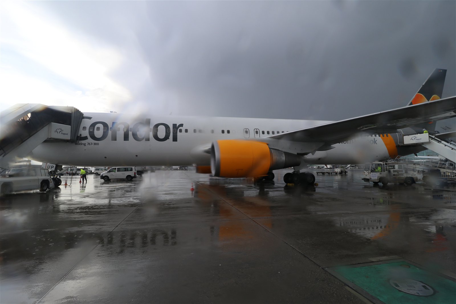 Condor 767 in Frankfurt