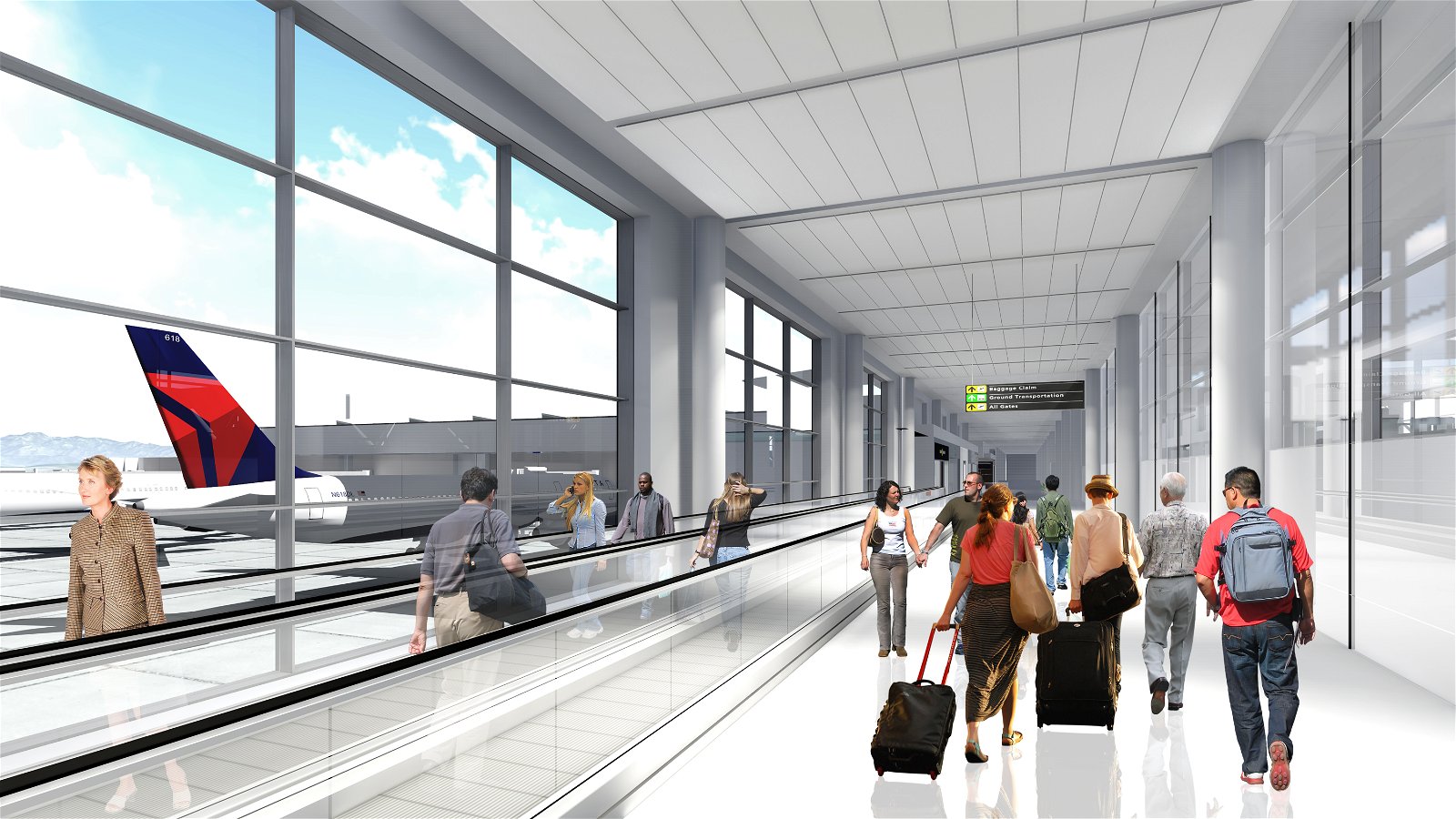 Delta's rendering of the secure TBIT/T3 connector, to be completed in 2019
