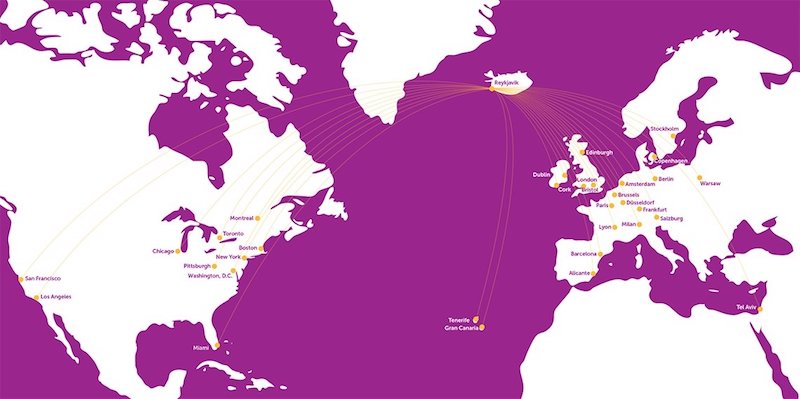 WOW-Air-Routemap