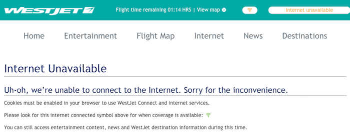 Westjet-Wifi