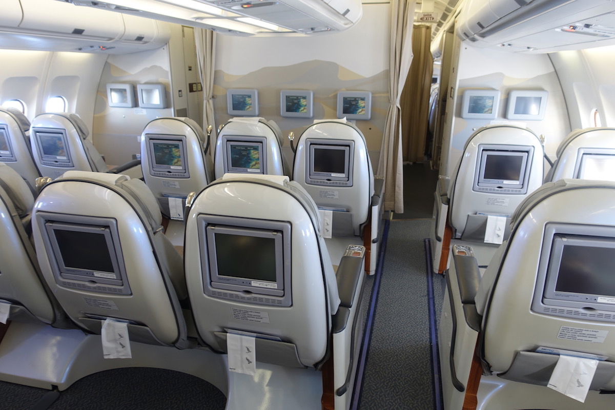 Emirates Business Class A340