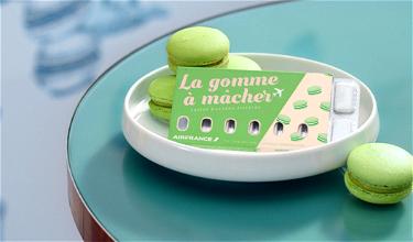 Air France Is Introducing Macaron & Creme Brûlée Flavored Gum
