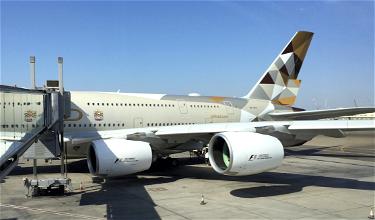 Etihad Airbus A380 Returns To New York (JFK)!