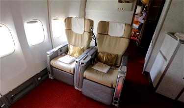 OMG: An Equipment Change Put Me In Air India 747 First Class