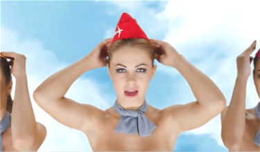Oh My! Travel Agency Uses Nearly-Naked Flight Attendants In Ad Campaign