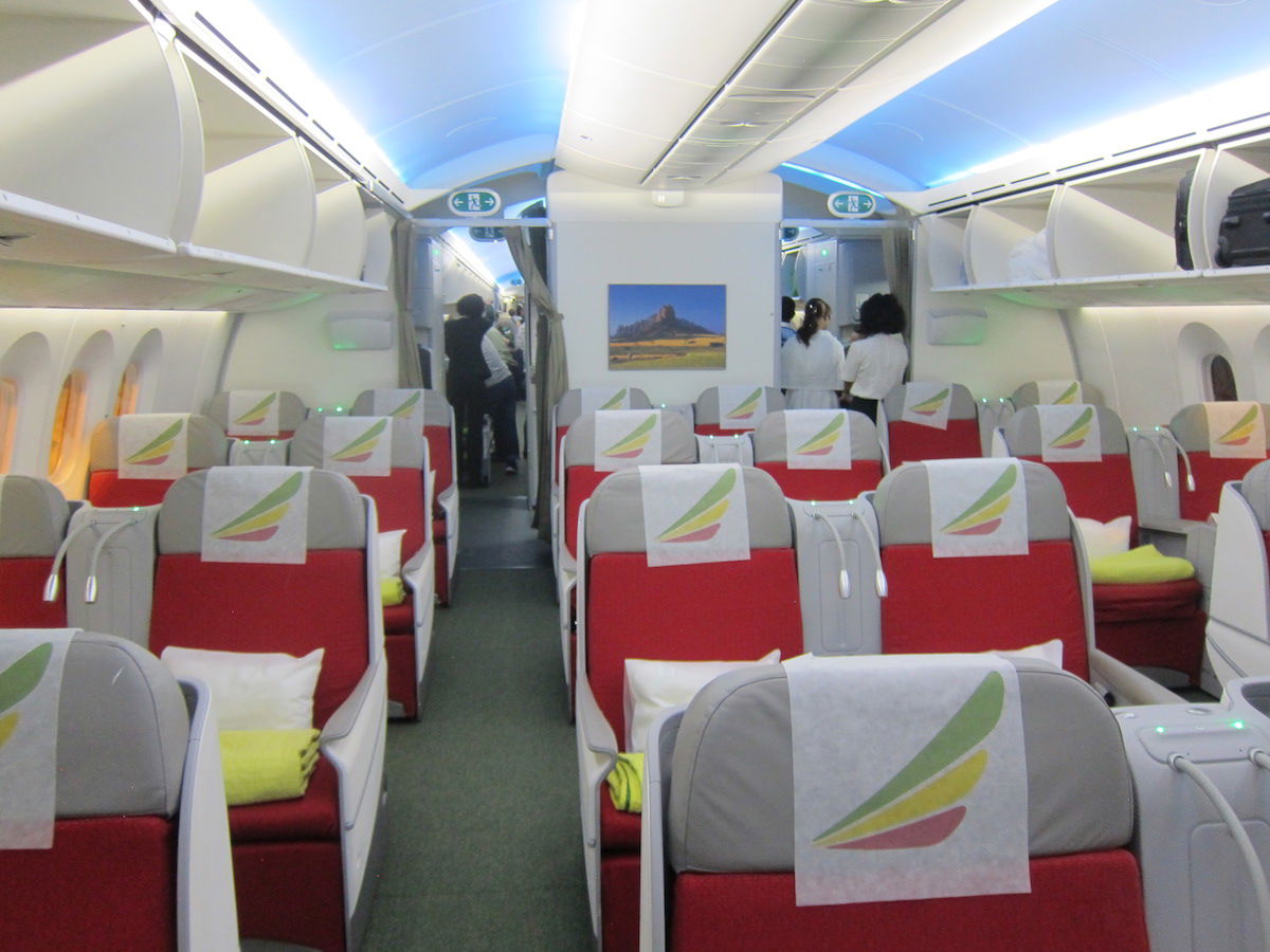 Ethiopian 787 Seat Map Ethiopian Airlines' Two New Business Class Seats - One Mile At A Time