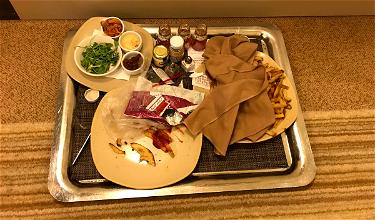 Etiquette Questions: What Do You Do With Your Room Service Tray When You’re Done?