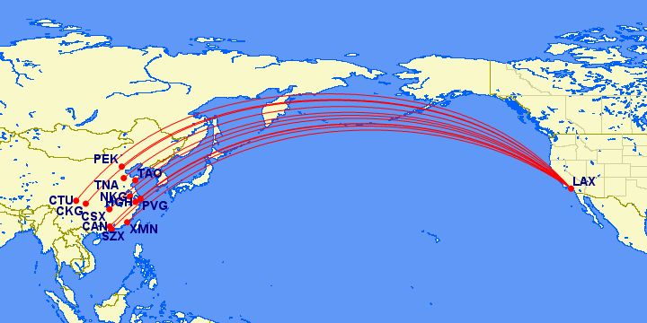 China Scaling Back Their One Route One Airline Rule One Mile