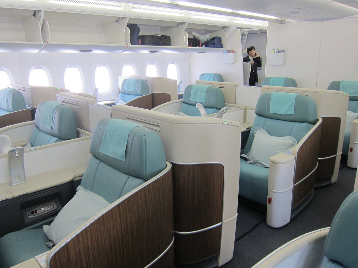 korean air first class routes