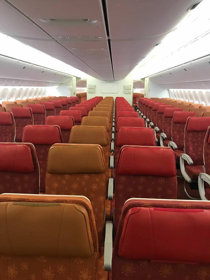 air india boeing 777 300er interior