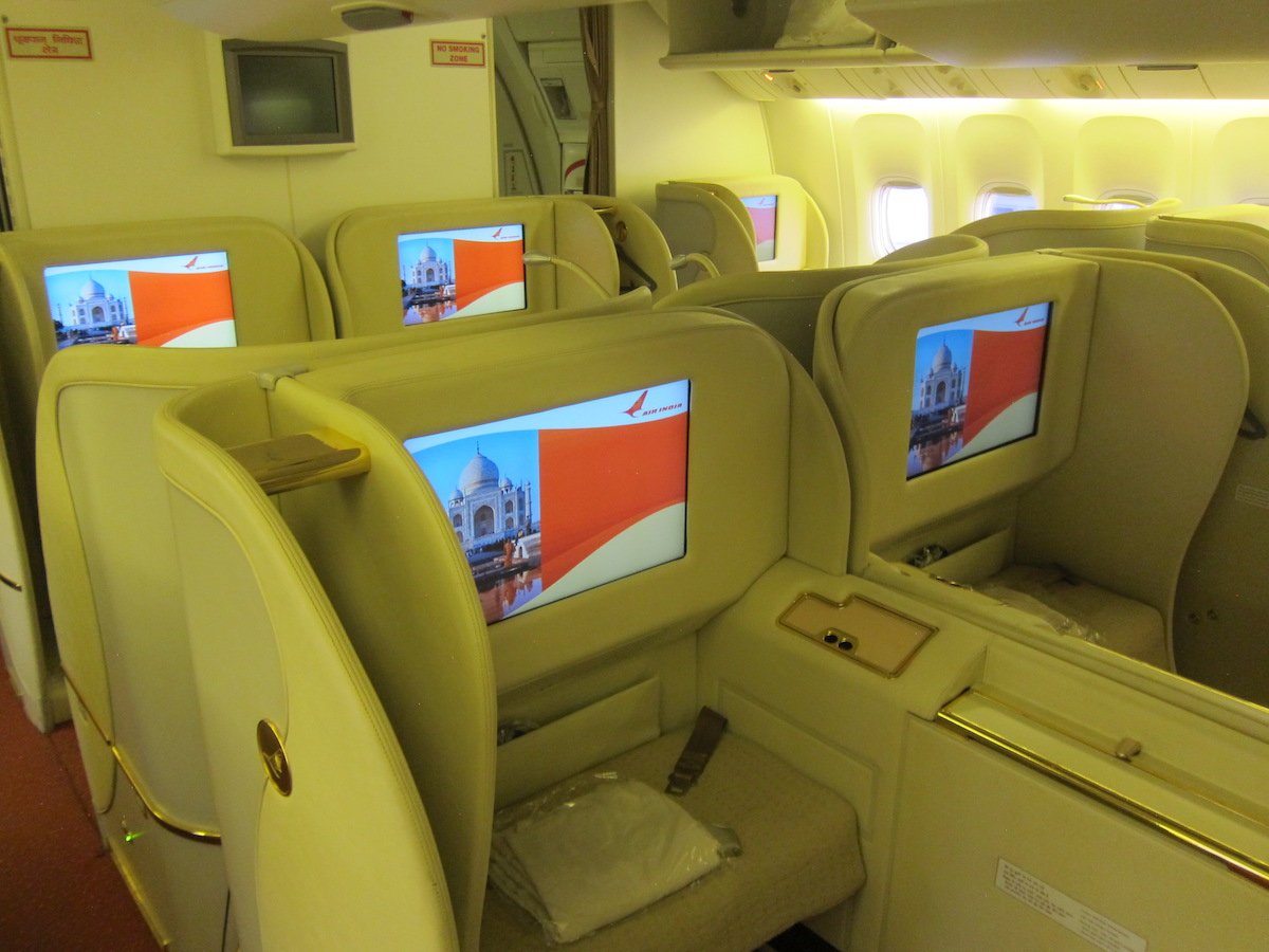 air india boeing 777 300er interior