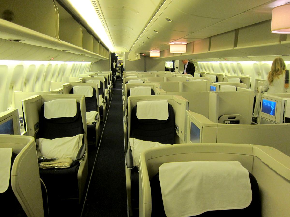 3 Reasons I Love Rear Facing Business Class Seats - One Mile at a Time