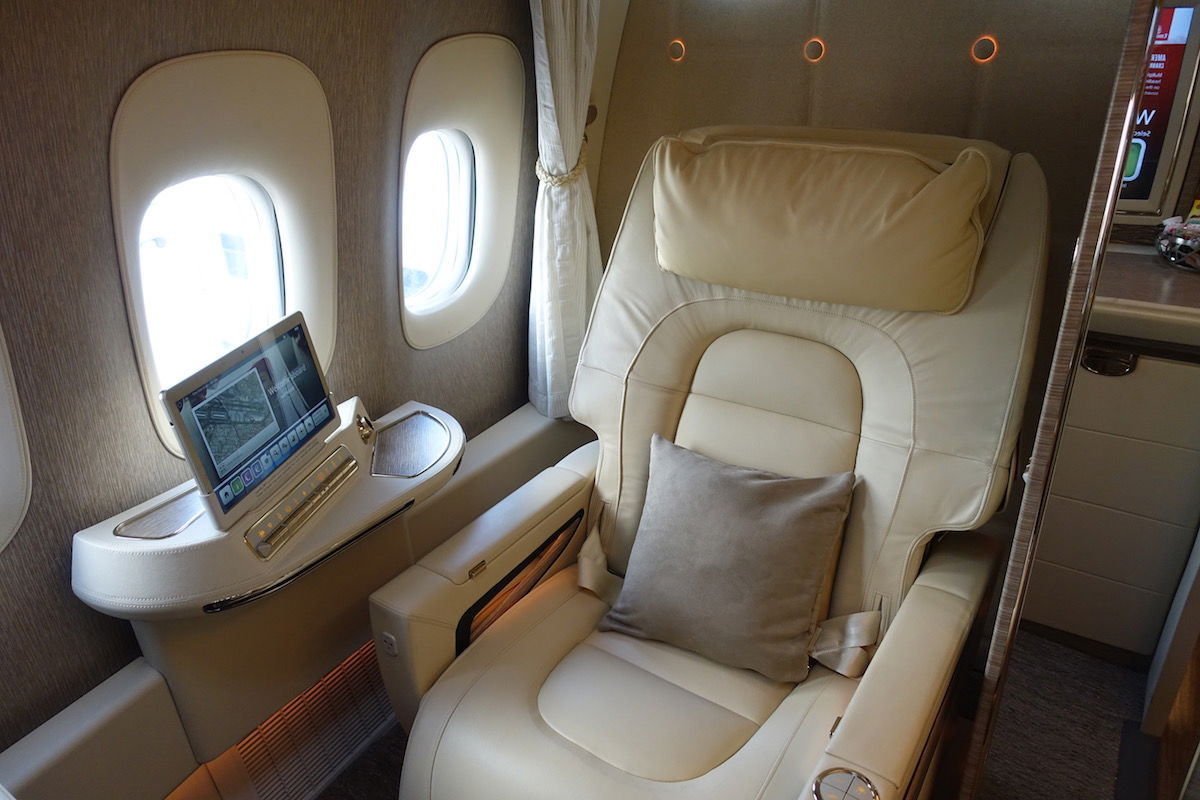 first class airplane seats