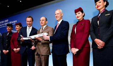 Qatar Airways Becomes First Airline To Take Delivery Of Airbus A350-1000