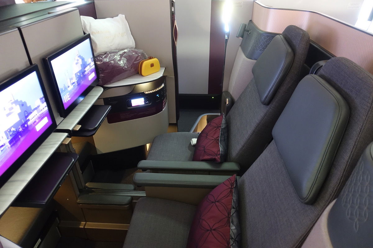 Qatar Airways 777 Business Class