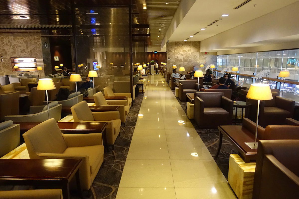 SQ Business Lounge SIN Airport Review I One Mile At A Time