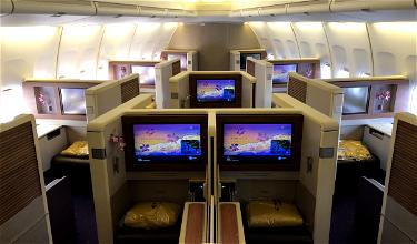 Thai Airways 747 First Class In 10 Pictures