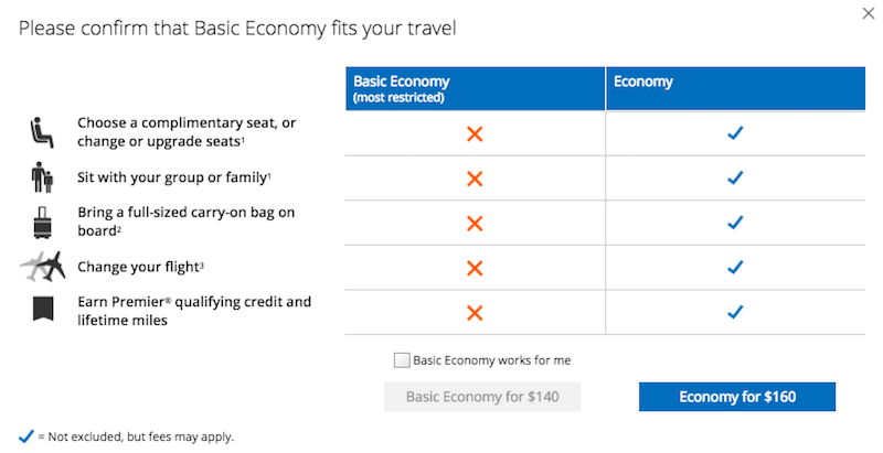 Basic Economy  United Airlines