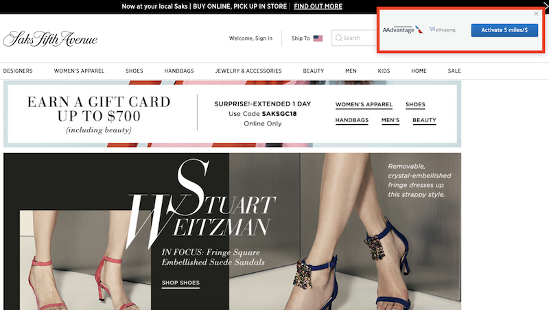 The Useful New AAdvantage eShopping Chrome Extension - One Mile at a Time