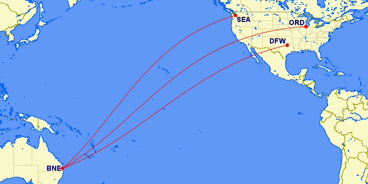 New QF Routes 