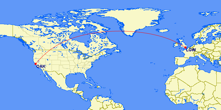 British Airways Is Canceling Flights To Oakland One Mile at a Time