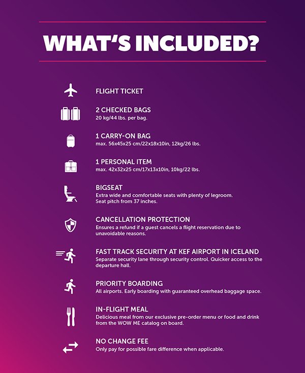 Wow Air Introduces New Premium Ticket Option