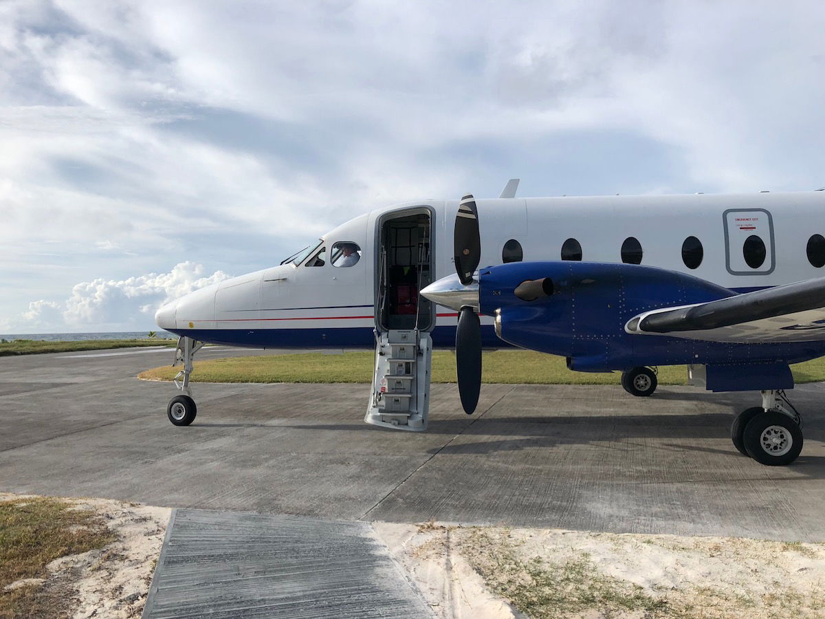 Flying To Desroches Island - One Mile at a Time