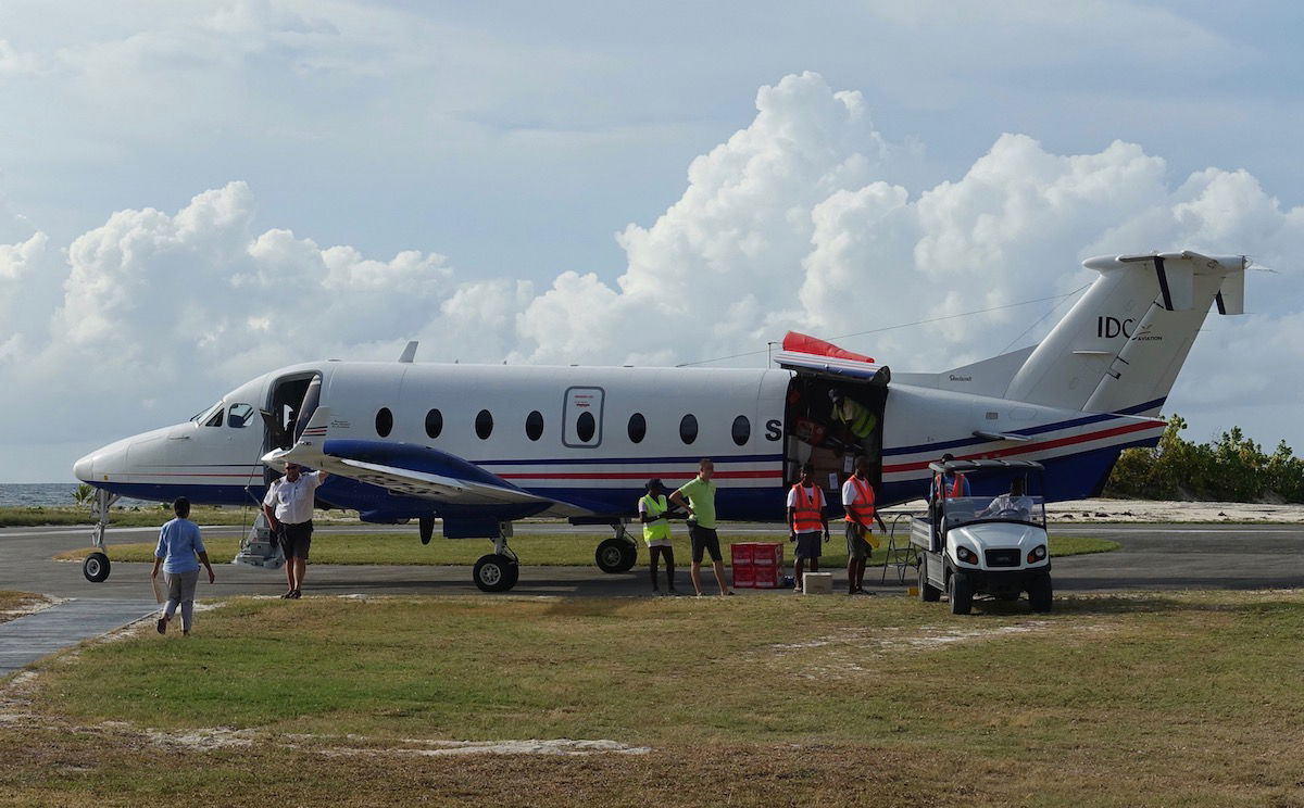 Flying To Desroches Island - One Mile at a Time