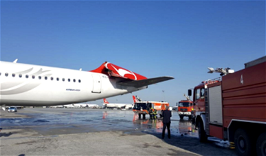 Ouch: Asiana A330 Knocks Tail Off Turkish A321 In Istanbul