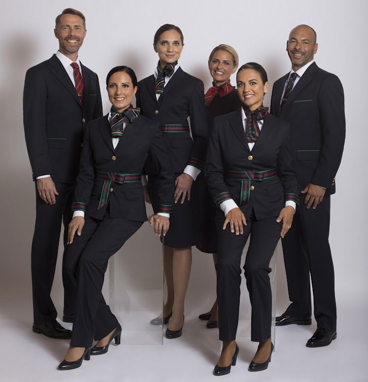 alitalia uniform armani