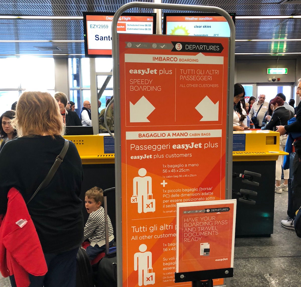 Easyjet upgrade outlet speedy boarding