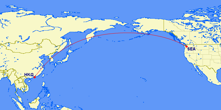 delta airlines flight times map