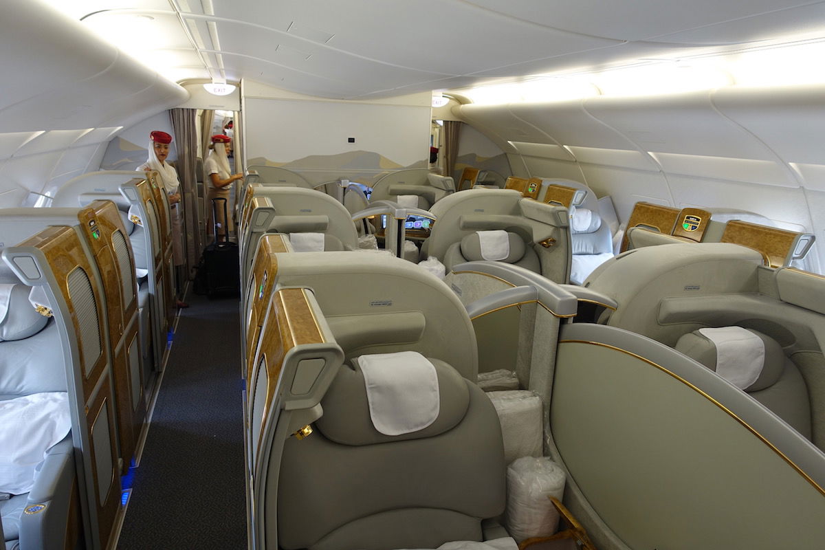 Airbus A380 First Class Emirates 5881