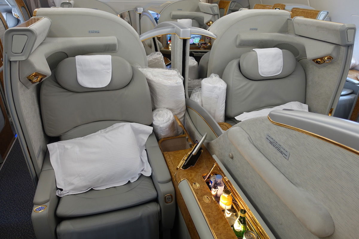 Emirates Airbus A380 First Class