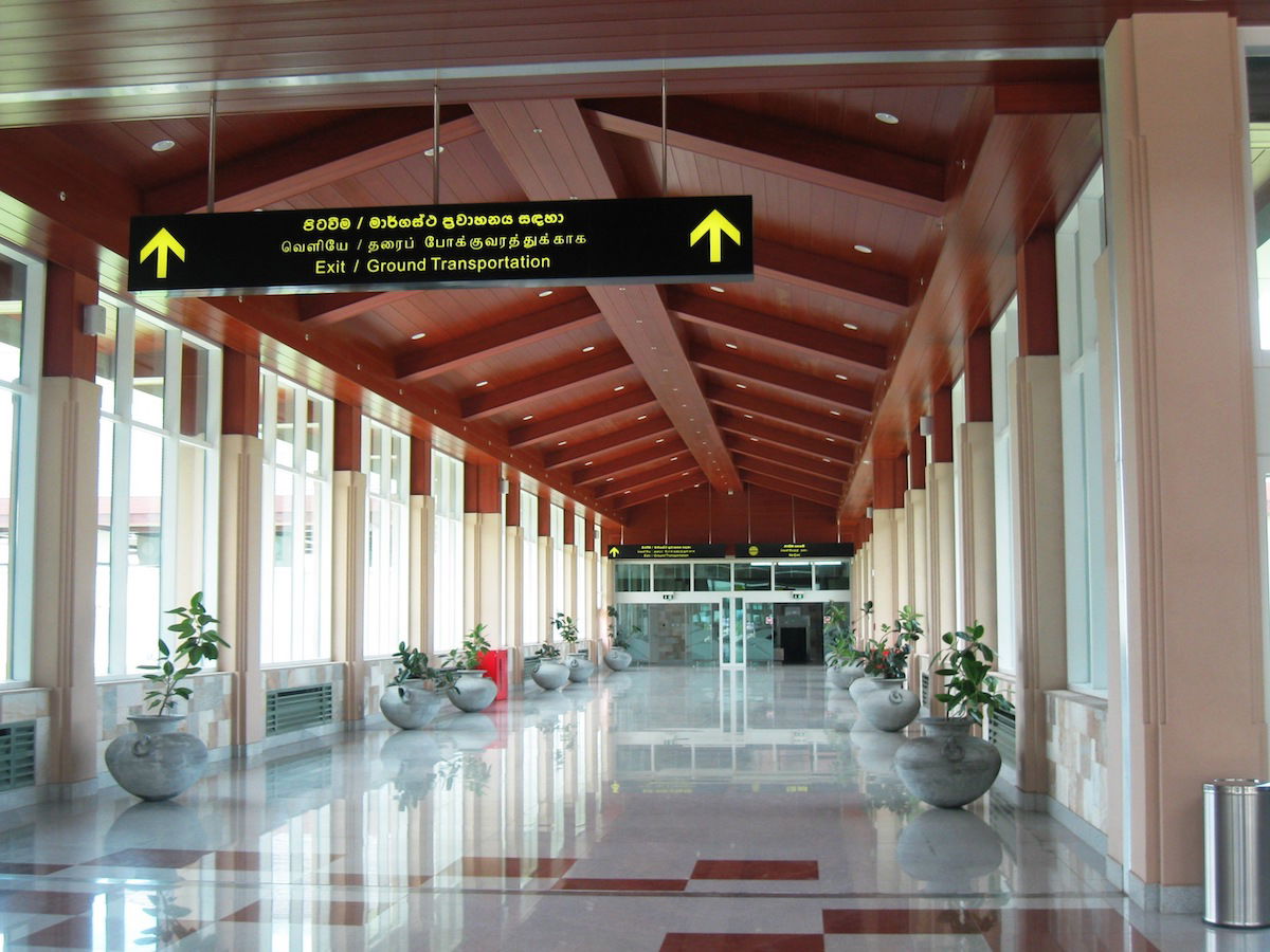 Sri Lanka S Deserted 200 Million International Airport One Mile At A   Mattala Airport 1 