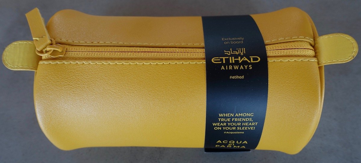 Etihad Airlines Luxe Neoprene Make up / Toiletry Bag 