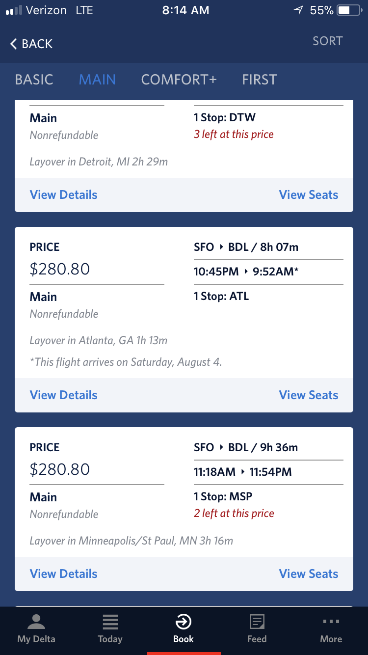 I've done a Same Day Change no less than 30 times in the last 12 months.  Was there a policy change? : r/delta