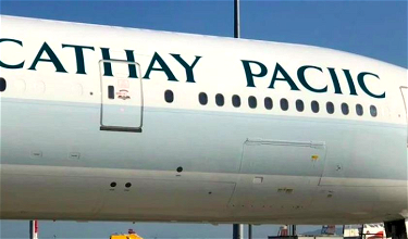 Incredulous: Cathay Pacific Paints Jet With Misspelled Name