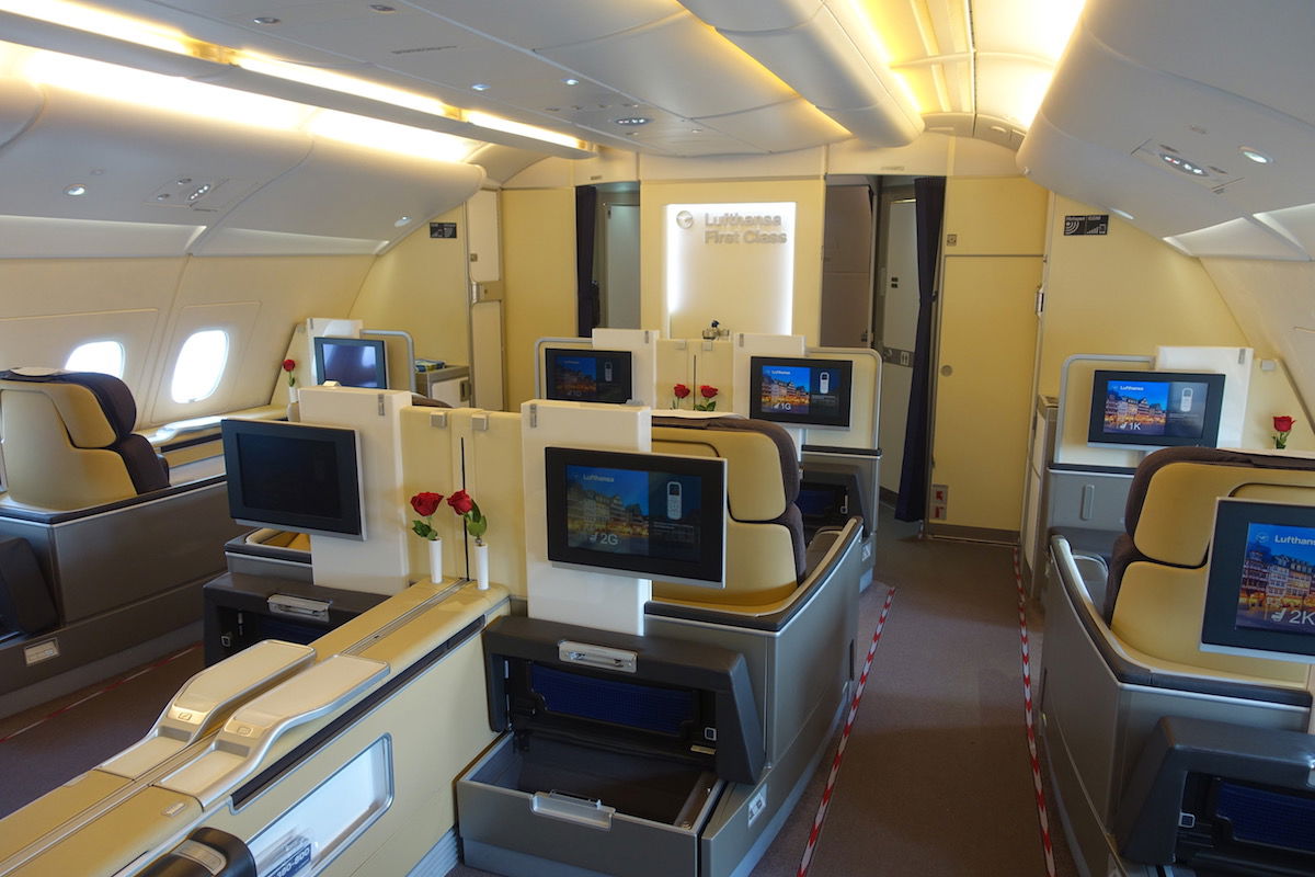 lufthansa a380 first class