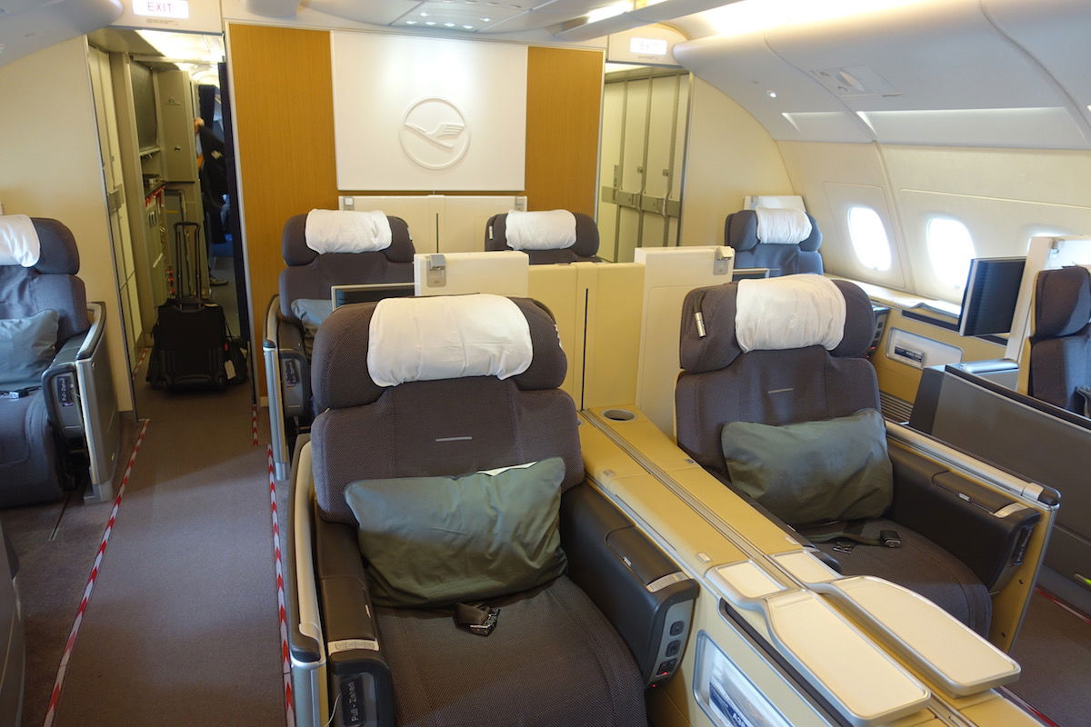 lufthansa a380 first class