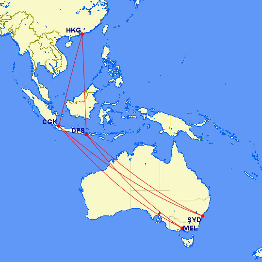 Excellent Garuda Indonesia Business Class Fares From Hong Kong To ...