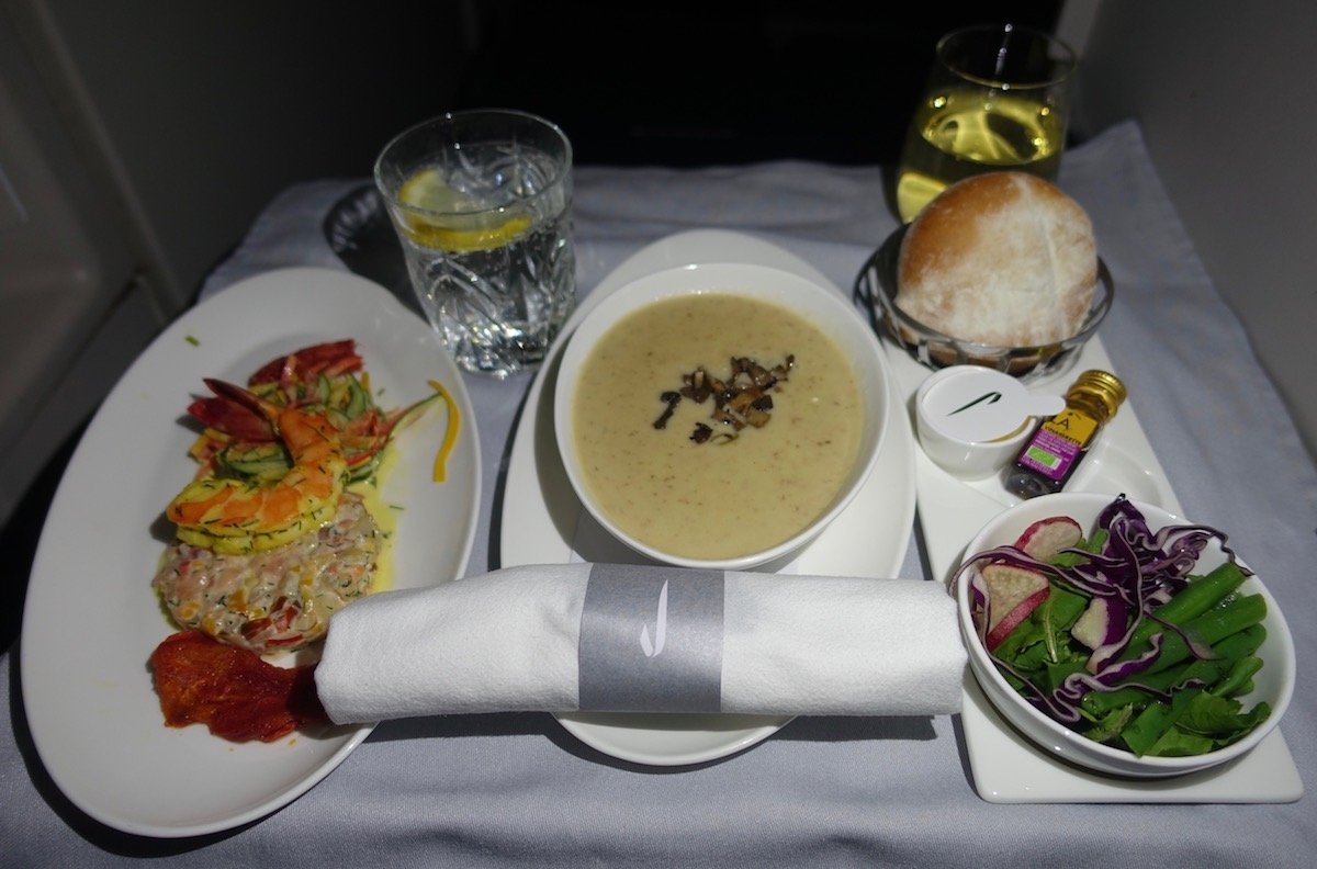 British Airways Full Club World Meal Service Returns