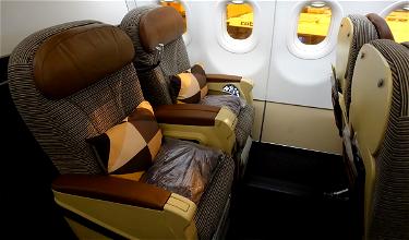 Etihad A320 Business Class In 5 Pictures