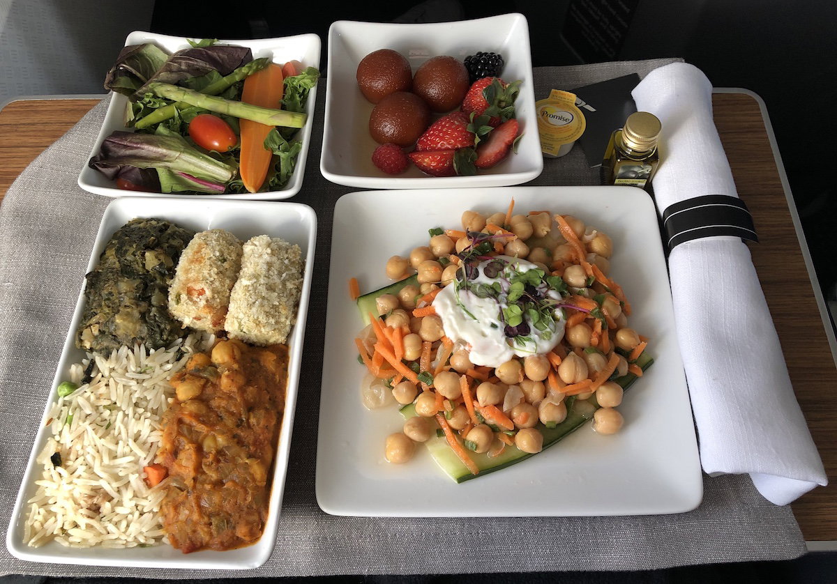 American Airlines Meal 