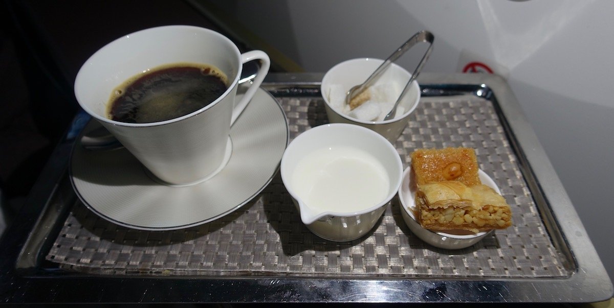 One Cup At A Time: Musings About Airline And Hotel Coffee Etihad First Class 787 79