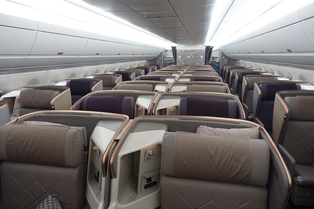 Singapore Airlines Business Class A350 5