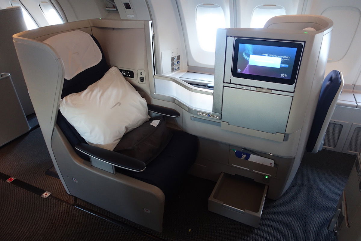 british airways 747 seating