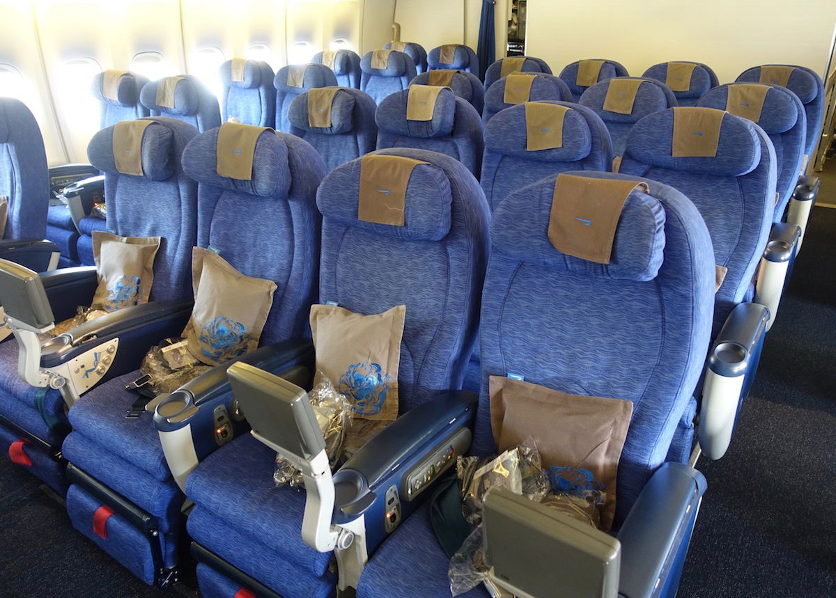 british airways 747 seating