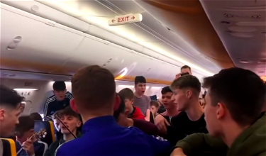 Video: Students Break Out In Song On Ryanair Flight