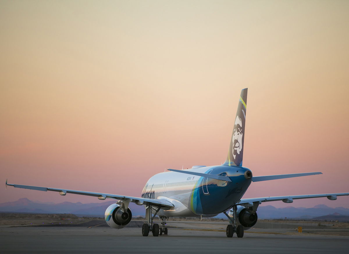 Alaska Airlines - We've got our game face onthis aircraft